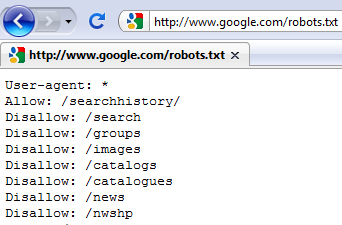 robots.txt